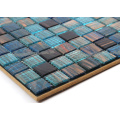 Chine fournir bule Hot melt carreaux de mosaïque de fil d&#39;or pour mur de piscine